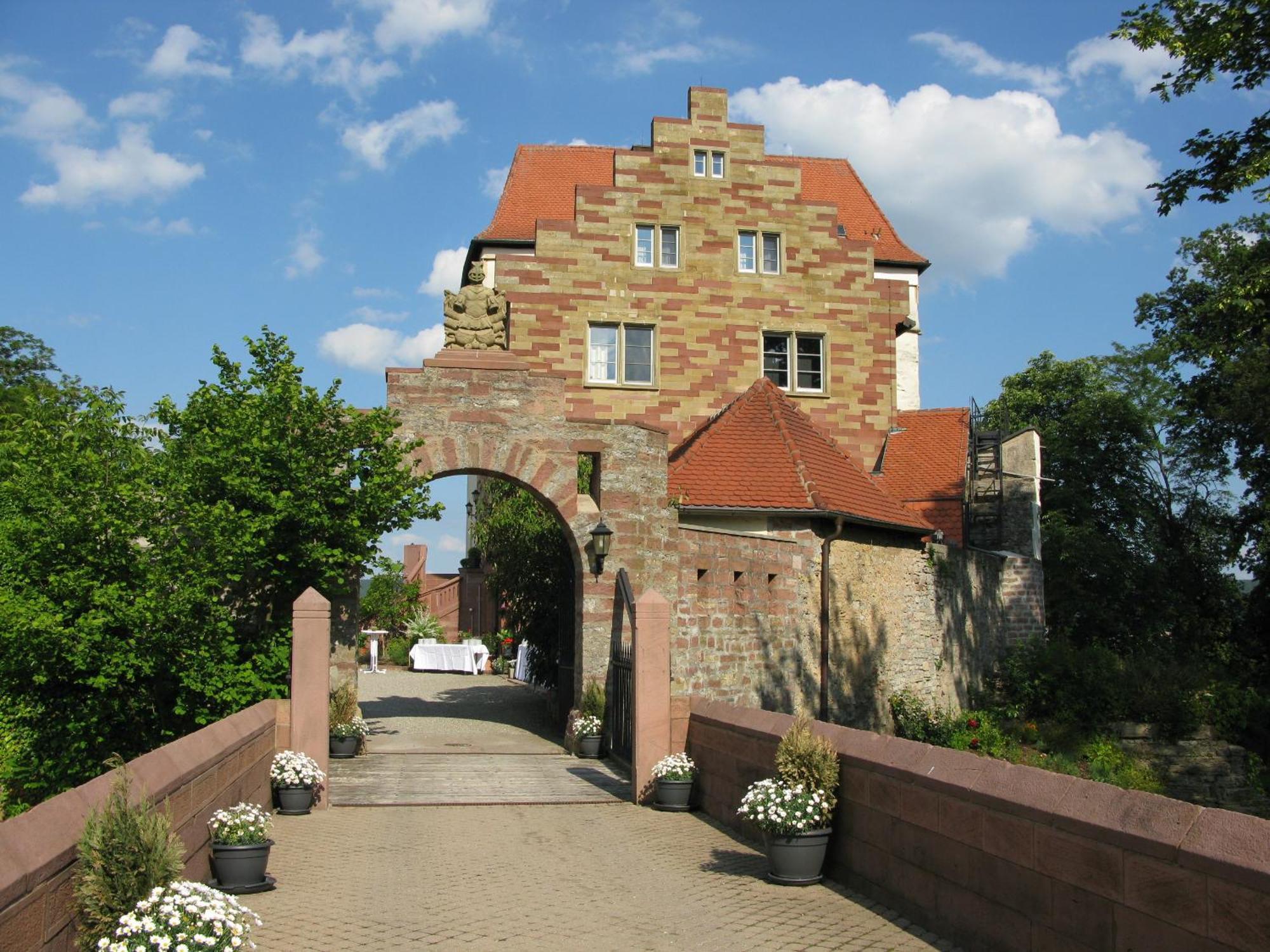 Eventlocation & Hotel Schloss Neuburg Obrigheim Zewnętrze zdjęcie